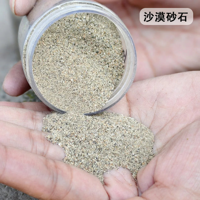 140ML Miniature Gravel Stone Micro Gravel Ground Rock Natural For DIY Sand Table Scene Garden Railway Train Road Paving Material