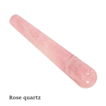 Pure Natural Rose Quartz Yoni Egg Vaginal Muscles Tightening Ball Women Kegel Exerciser Pink Crystal Egg Massage Ball and Wand
