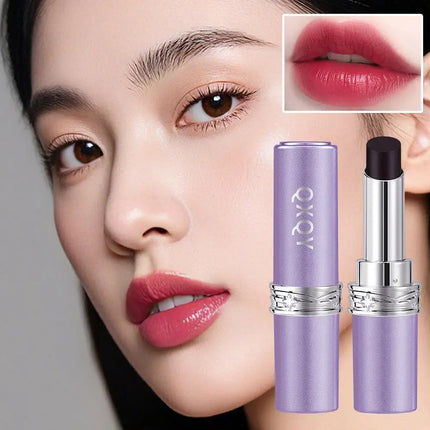 Velvet Matte Dark Magic Lipstick Long-Lasting Waterproof Lipstick Hydration Lip Gloss Nourishing Lightweight Smooth Essence Care