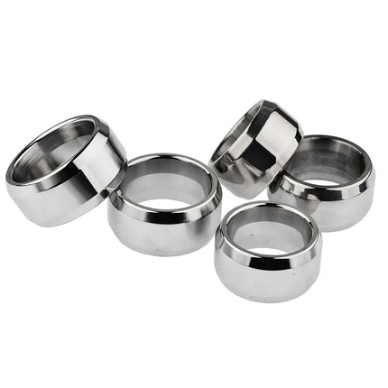 18+ Sex Toys Man 10 Size Stainless Steel Rings Metal Penis Lock Cock Ring bdsm Male penile Erection device Delay Time Penis Ring