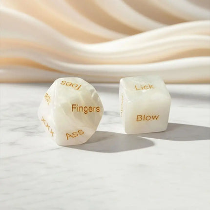 2/4pcs SM Sex Pose Dice Acrylic Pearl Dice For Women Men Couple Sex Dice Lovers Adult Games Foreplay Flirting Toy