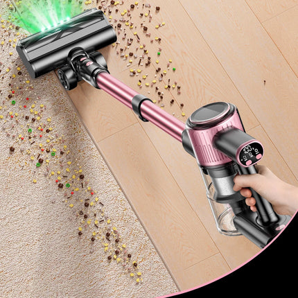 Cordless Vacuum Cleaner, 55Kpa/500W/45min 10 in 1 Powerful Stick Vacuum Cleaner for Home Pet Hair/Hard Floor/Carpet