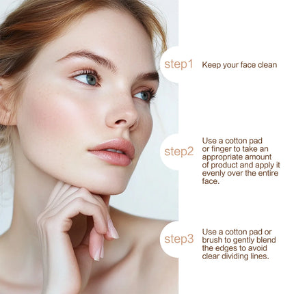 All-in-One Smart Foundation SPF 15 50ml - Lightweight Hydrating Formula with Hyaluronic Acid for Natural Glow & UV Protection.