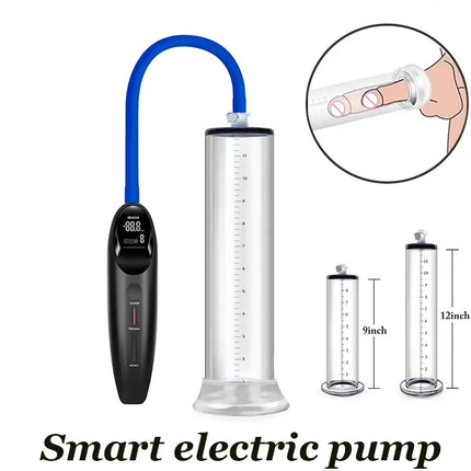 Electric Penis Pump Vacuum Penis Enlarger Sex Toys For Men Sex Product Male Masturbation Dick Pump Penis Extender Trainer
