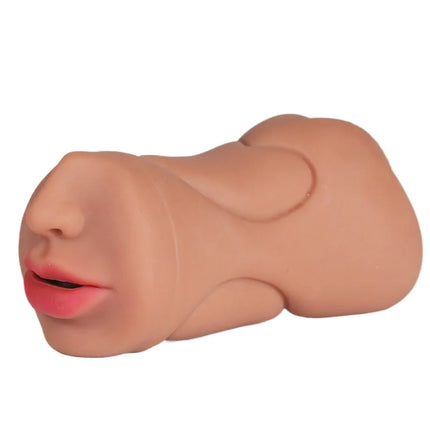 3 IN 1 Oral Blowjob Masturbator Realistic Artificial Pussy Rubber Vagina Deep Throat Male Adult Sex Toy for Men