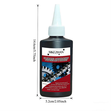 125ml Bicycle Chain Lube Dry Oil Ultimate Lubrication For MTB Road Bike Gears Flywheel Smooth Quiet Long Lasting Maintenance