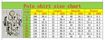 Popular European and American short-sleeved wave pattern men's shirts, stand-up collar shirts, Hawaiian shirts, men's vacation shirts