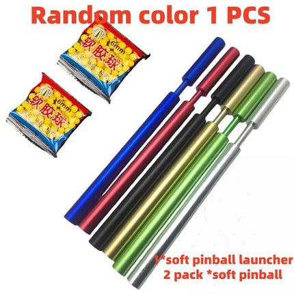 Aluminum Alloy Bamboo Barrel Gun Shooting Target for Pneumatics Darts Accessories Glock Air Soft Bullet Web Shooter With Web Fun