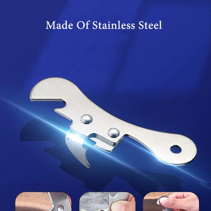 Portable Bottle Jar Opener 4 Colors Kitchen Gadget Portable Can Opener For Emergency Bottle Opener Party