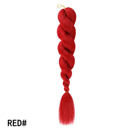 24Inch Ombre Synthetic Braiding Hair Extensions Jumbo Braids Hair for Women Crochet Braids Hair for African Hair Styling