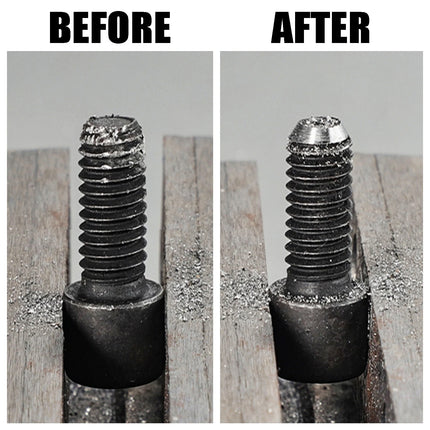 Vearter Deburring External Chamfer Tool Carbide Steel Chamfer Trimming Screw and Bolt Hex Shank Fast Remove Burr Removal