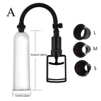 Pump with 3pcs rings