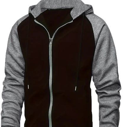 Autumn Winter New Zipper Fleece Hooded Coat Casual Men Women Plus Size Loose Pullover Fashion Raglan Sleeves Sweatshirt Top