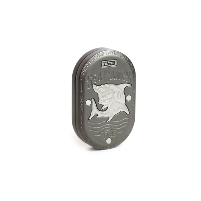 Gray Shark Mechanical Fidget Slider EDC Fidget Toys Office Desk Toys Anxiety Stress Relief Toys Adults Gifts