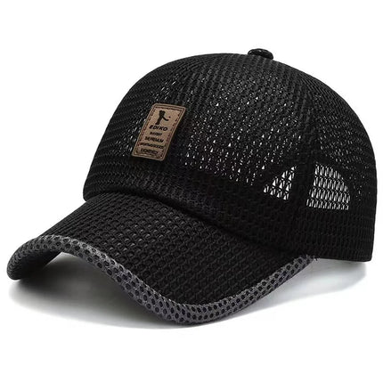Unisex Label Mesh Breathable Baseball Caps Spring and Summer Outdoor Adjustable Casual Hats Sunscreen Hat Sports Cap
