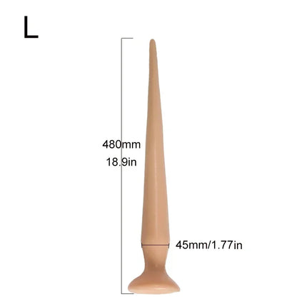 Long Anal Plug Dildo Super Soft Flexible Butt Plug Prostate Massage Anal Dilator Long Dick Ass Sex Toys For Men Women Couples