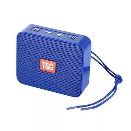 TG166 Portable Bluetooth Speaker Wireless Mini Bass Column Boombox BT USB TF AUX Play Outdoor Loudspeaker For Smart Phone Tablet