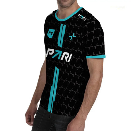 PARIVISION Esports Club 2025 New Team Uniform CS2 DOTA2 Pro League Player Training Breathable Jersey Men's Short-sleeved T-shirt