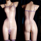 Light Purple / Open Crotch