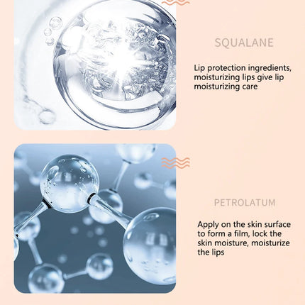 Fruit Moisturizing Hydrating Lip Balm Strawberry Peach Heart Shape Fade Lip Line Repair Lips Care Beauty and Skin Care Products