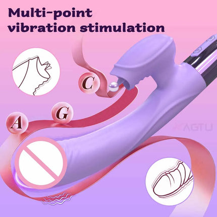 G Spot Vibrator for Women Stimulator Penetration Vagina Clitoris Masturbator Vibration Huge Dildo Vibrator Sexy Adult Female