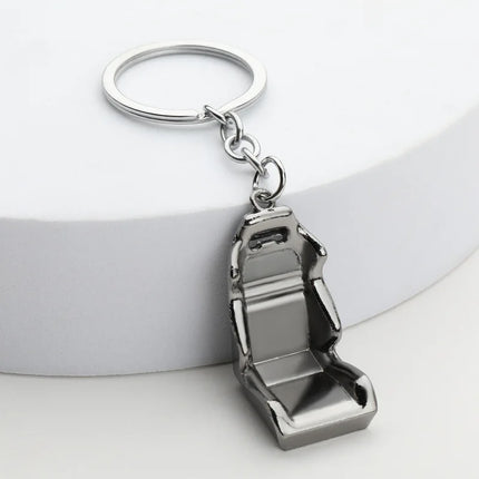 Creative Speed Gearbox Keychain Gear Head Pendant Keyring for Car Key Turbo Hub Brake Disc Charms Shock Absorber Keys Holder