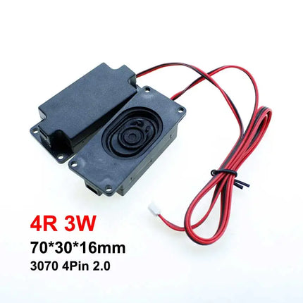 JCD 8ohm 4R 8R 2W 3W 5W 10W 45100/3370/3070 Loud Speaker With 4Pin PH2.0 Terminal Connector Computer LCD Monitor TV Speaker Horn