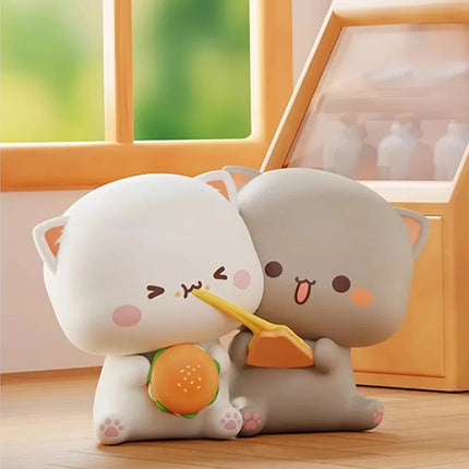 Mitao Cat 2/3/4 Season Lucky Cat Cheap Cute Cat Blind Box Toys Blind Bag Cartoon Figure Doll Children's Birthday Christmas Gift