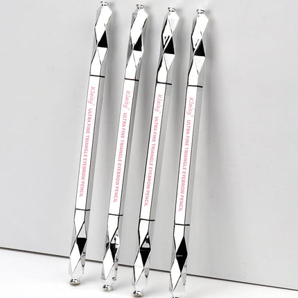 klaisy silver triangle slim eyebrow pencil