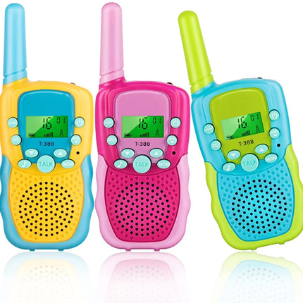 Walkie Talkies for Kids Rechargeable Kids with Clear Sound Perfect Birthday for 3-12 Years Old Outdoor Adventures Camping Hiking