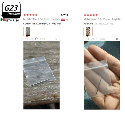 1/10PCS G23 Titanium Puncture Needle Guide Belly Lip Ear Eyebrow Tools Insertion Pin Taper Piercing Stretching Tool Accessory