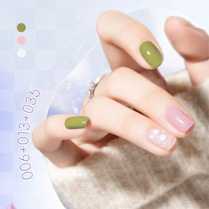 Colorful Water-Base Nail Polish 40 Colors Air Dry Peel Off Nail Art for Manicure DIY Long Lasting Nail Supplies Painting Varnish