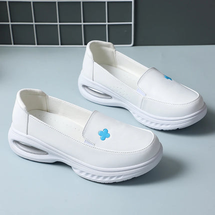 Nurse shoes for women, comfortable soft-soled flat shoes, non-slip, breathable, long-term standing without tired feet, special w
