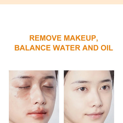 Ocheal Avocado Cleansing Makeup Remover Gel Stick Facial Eye Lip Orange Deep Cleaning Balm Cream Stick Clean Cleanser Skin Care