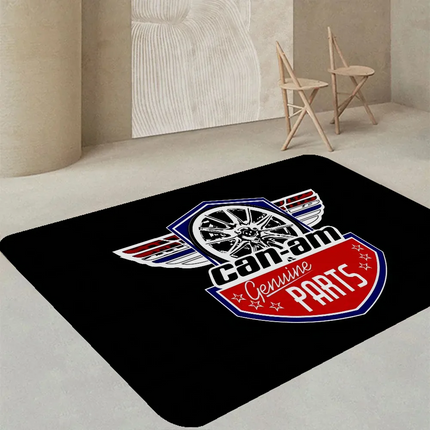 Can-Am Spyder Logo Floor Mat INS Style Soft Bedroom Floor House Laundry Room Mat Anti-skid Household Carpets