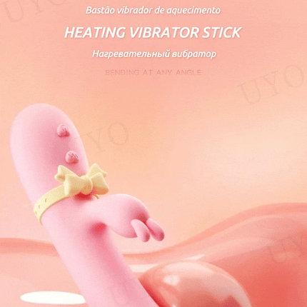 vibrator for woman sex toy Silicone Rabbit Vibrator USB Rechargeable Waterproof G-Spot Stimulating Clitoral Stimulator UYO