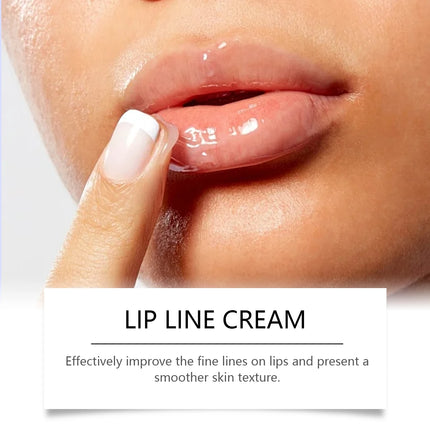 HOYGI Lip Line Cream Balm Long-lasting Hydration Prevent Cracking Reduce Lips Lines Smoothing Collagen Nourishing Repair Care