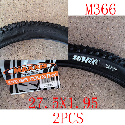 2pcs MAXXIS 26 Bicycle Tire M366 M333 26*2.1 27.5*1.95 MTB Mountain Bike Tire 26*1.95 27.5*2.1 29*2.1 Pace Steel Wire Tyre