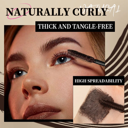 Chocolate Brown Mascara Colorful Curling Eyelash Extension Waterproof Fast Drying Lengthening Eye Black Lashes Makeup Lasting