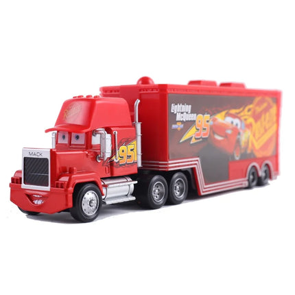 Pixar Cars Storm Jackson Truck Lightning McQueen Racing Toy Car 2 Car 3 1/55 Ratio Die Casting Mack Model Birthday Gifts