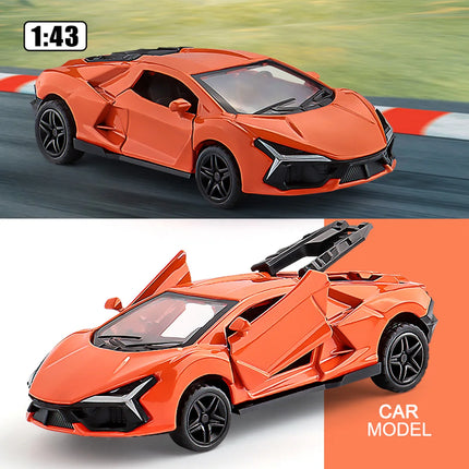 1:43 Scale 4 Inch Die Cast Model Race Car Toy with Pullback Action Alloy Model Car for Collection and Ornament Birthday Gift Boy