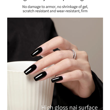 16ML Top Coat Glossy Shine Finish Long Lasting Soak Off Nail Clear UV Nail Lamp Gel for Gel Nail Polish salon Nail Art Design