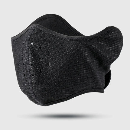 Fashion Winter Thermal Balaclava Full Face Mask Skiing Hat Bandana Hat Windproof Snowboard Scarves Women's Men Helmet Cap Black
