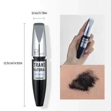 1pc Kiss Beauty 5D Volume & Lengthening Mascara - Waterproof, Sweat-Resistant, Smudge-Proof, Easy to, 24-Hour Lasting