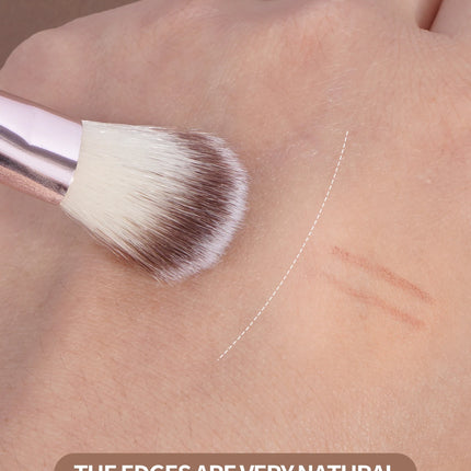 MAANGE 5Pcs Flawless Facial Makeup Brushes Soft Bristle Make-up Details Brushes for Concealer Cosmetics Makeup Tool for Beauty