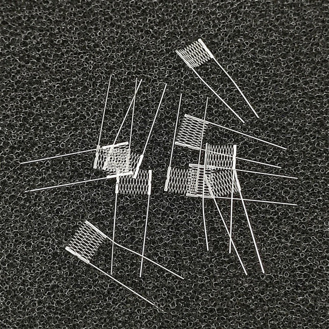 10pcs/box Multi Size & Resistance Long Leg Mesh Resistor Wire 0.8ohm-1.2ohm DIY Electronic Heating Component