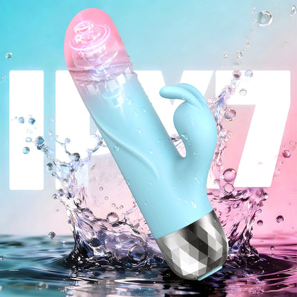 Powerful Rabbit Vibrator for Women Clit Stimulator G Spot Dildo Vibrating Vagina Massager Female Masturbation Sex Toys for Adult