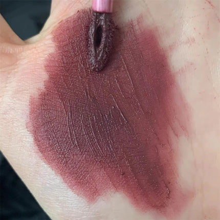 Pigeon Blood Red Matte Lipstick Waterproof and Lasting Blue Gothic Lip Gloss Sexy Punk Black Lip Tint Dark Lip Cream Makeup