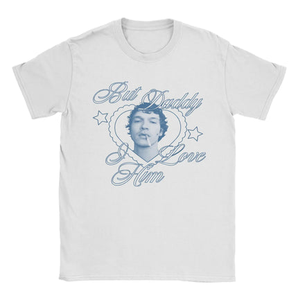 Heated Rivalry Ilya Rozanov But Daddy I Love Him T Shirt Men's Pure Cotton Vintage T-Shirts Crew Neck Tees Short Sleeve Clothing