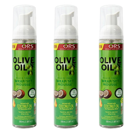Curly Hair Mousse（100ml) For Wigs Strong Hold Olive Oil Hair Styling Mousse Anti-Frizz Hair Foam Mousse For Styling Hair Women